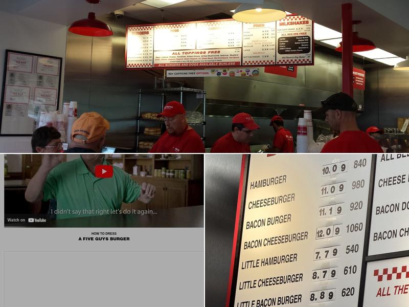 Five Guys Menu