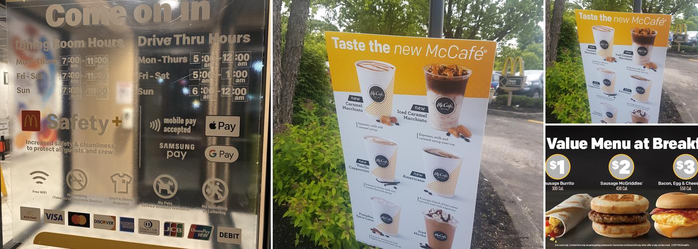 McDonald's Menu