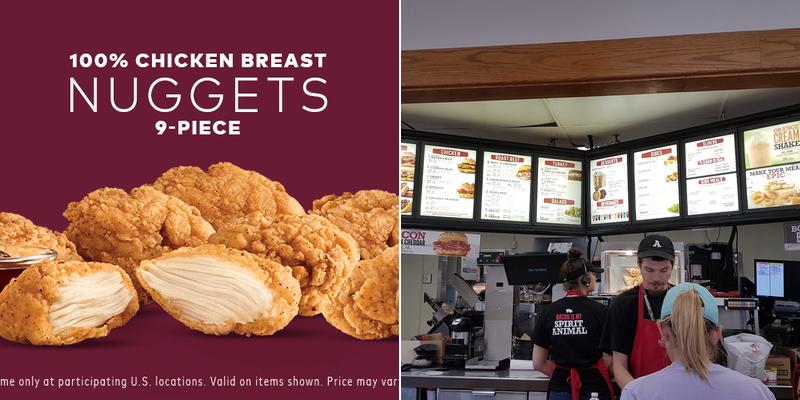 Arby's Menu
