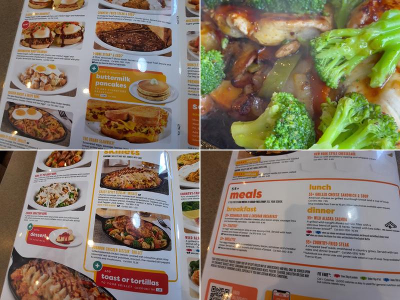 Denny's Menu