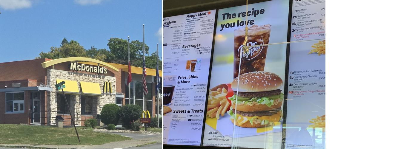 McDonald's Menu