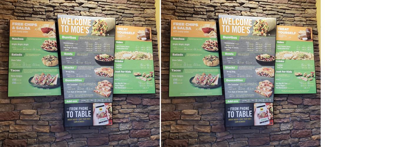 Moe's Southwest Grill Menu
