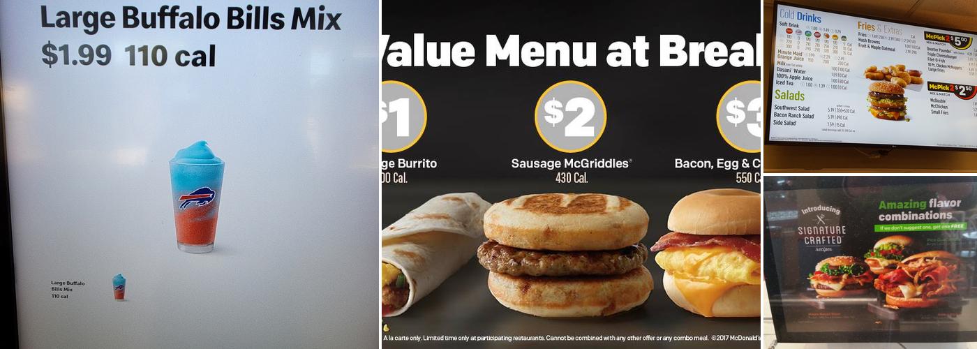 McDonald's Menu