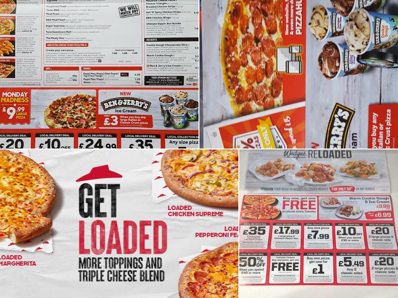 Pizza Hut Delivery Menu