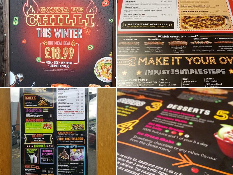 Pizza Hut Menu