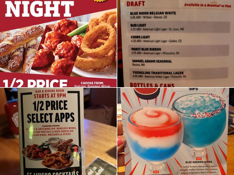 Applebee's Grill + Bar Menu