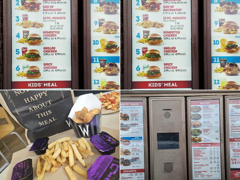 Wendy's Menu