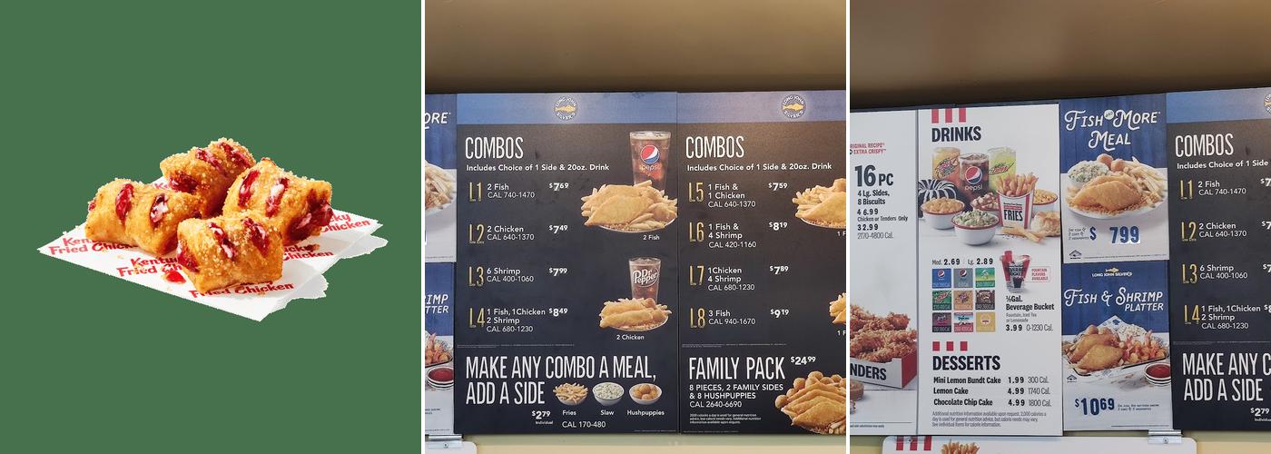 KFC Menu