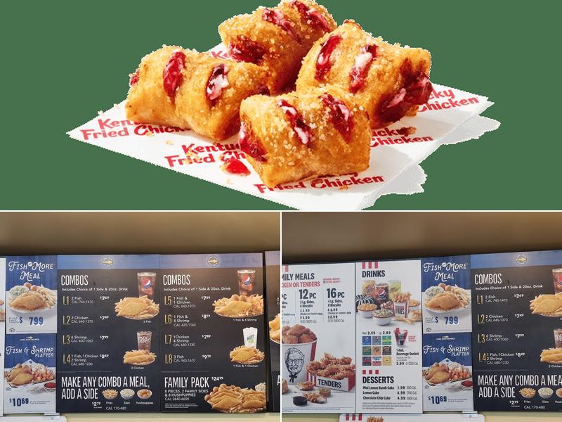 KFC Menu