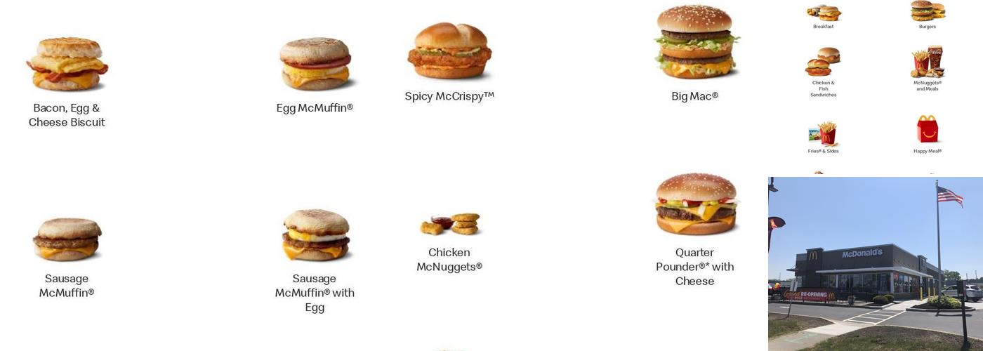 McDonald's Menu
