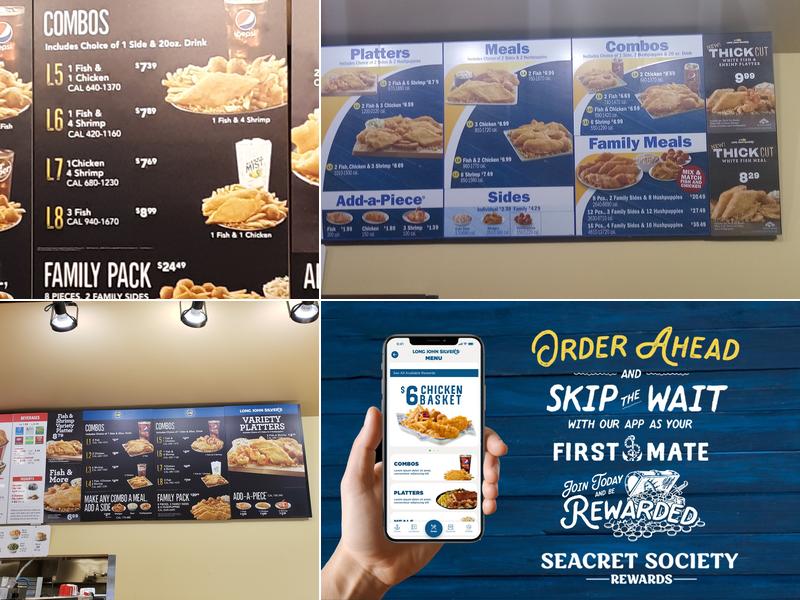 Long John Silver's | KFC Menu