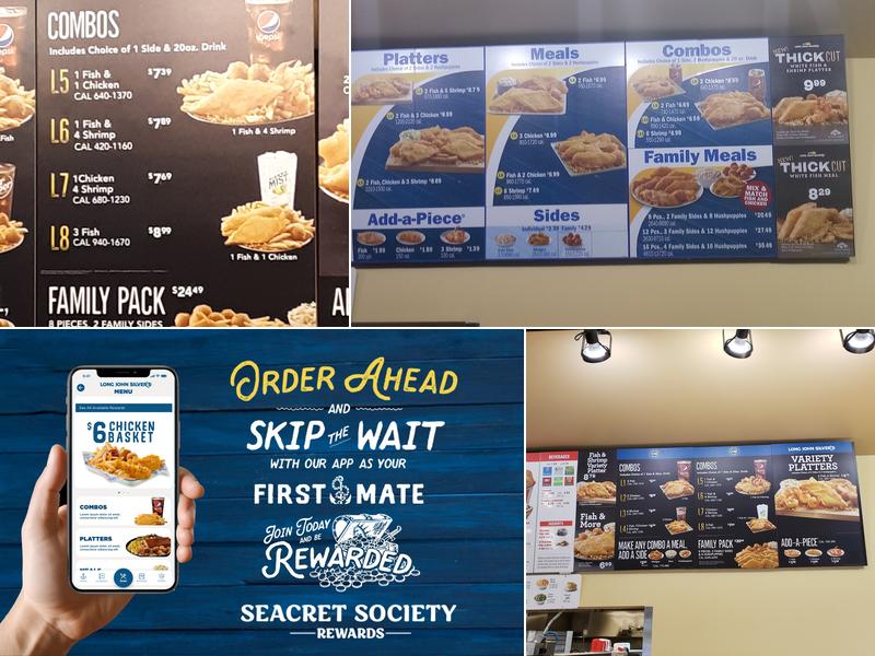 Long John Silver's | KFC Menu