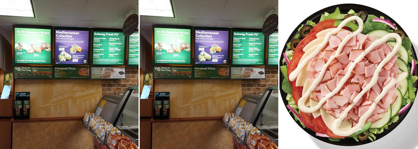 Subway Menu