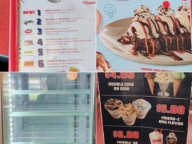 Friendly's Menu