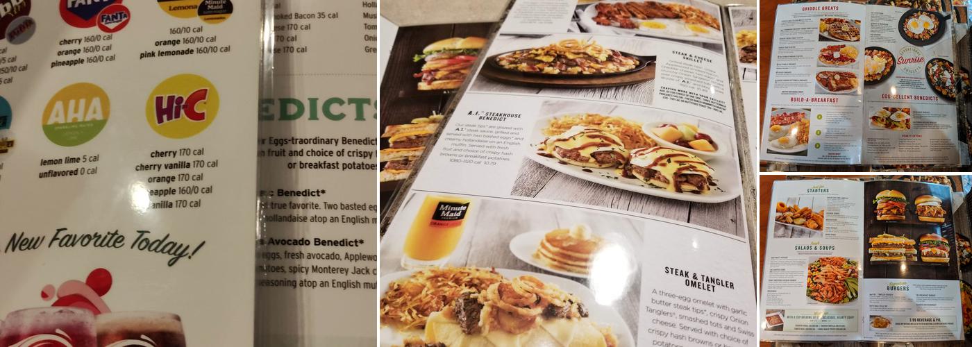 Perkins Restaurant & Bakery Menu