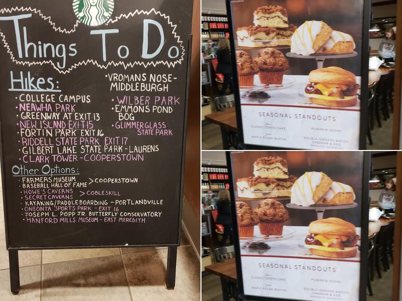 Starbucks Menu
