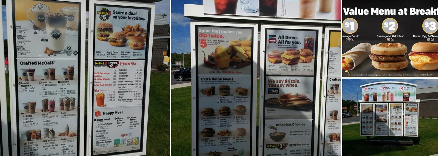 McDonald's Menu