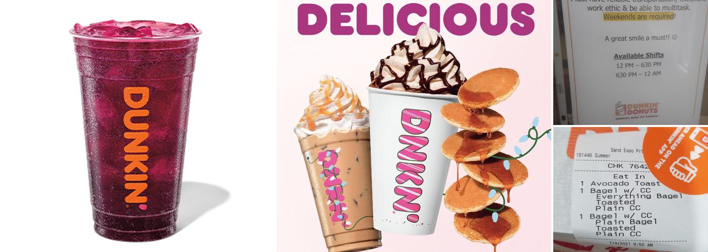 Dunkin' Menu