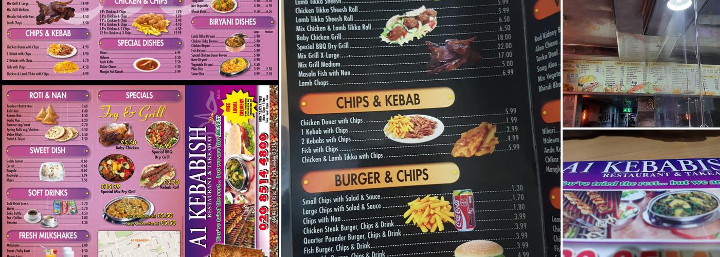 A1 Kebabish Grill Menu