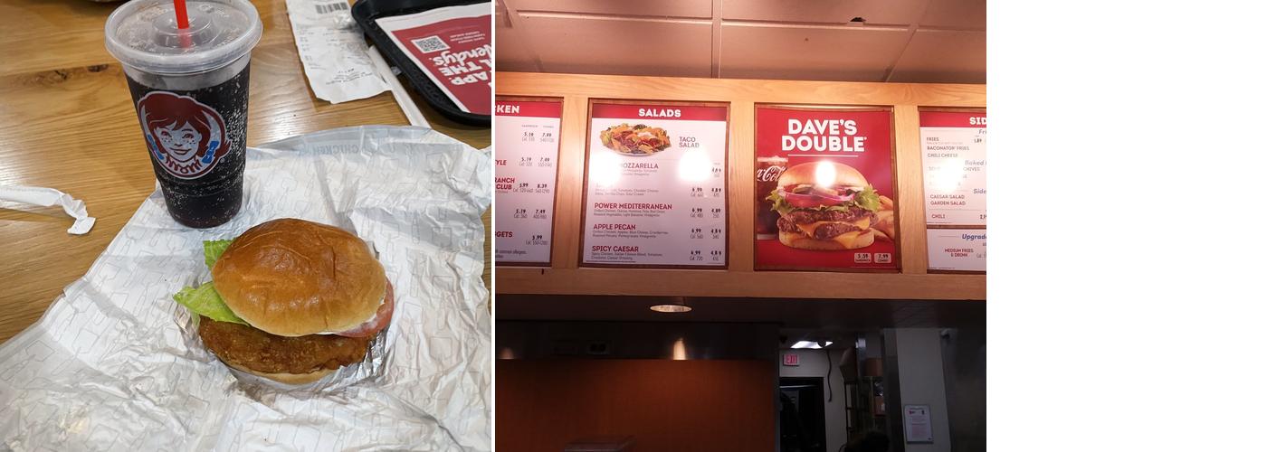 Wendy's Menu