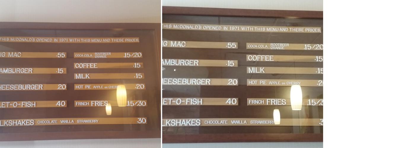 McDonald's Menu