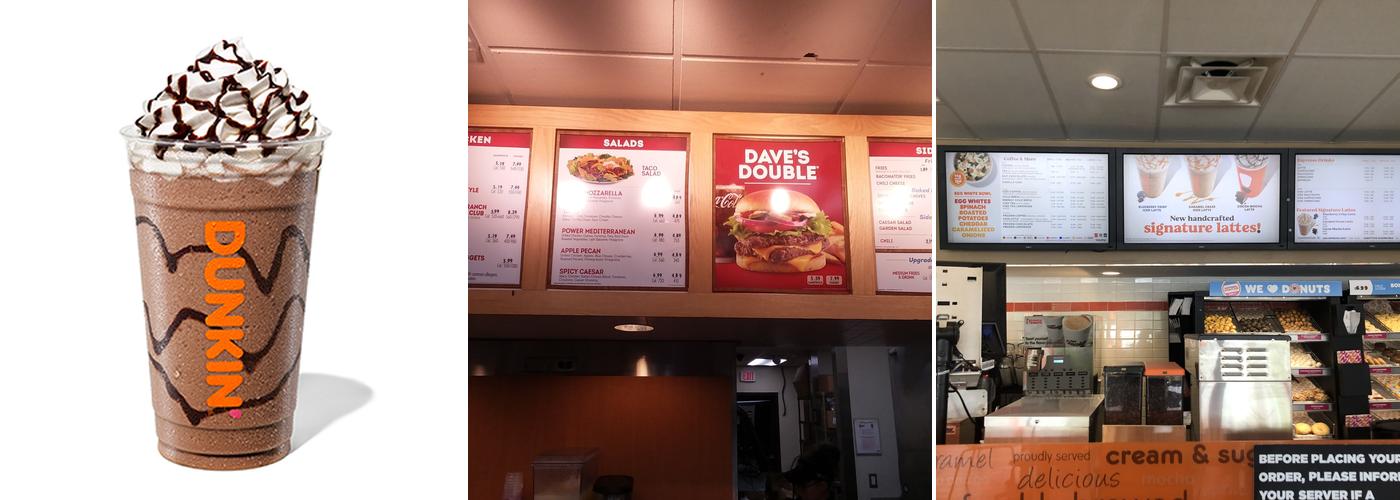 Dunkin' Menu