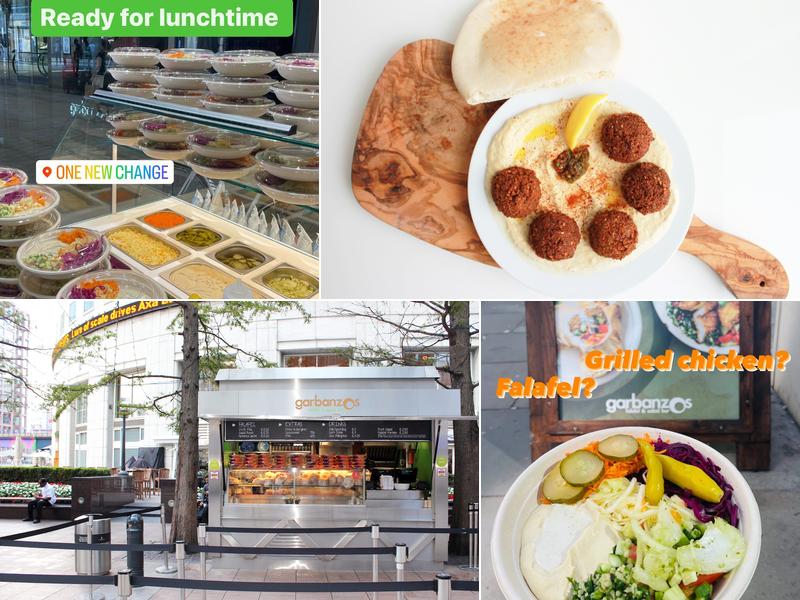 Garbanzos Falafel, Hummus & Salad Bar (Canary Wharf)