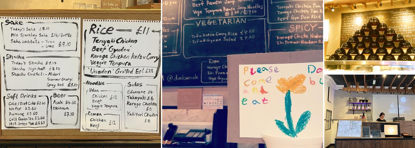 Donburi - St.Paul's - Menu