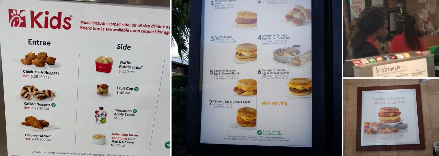 Chick-fil-A Menu