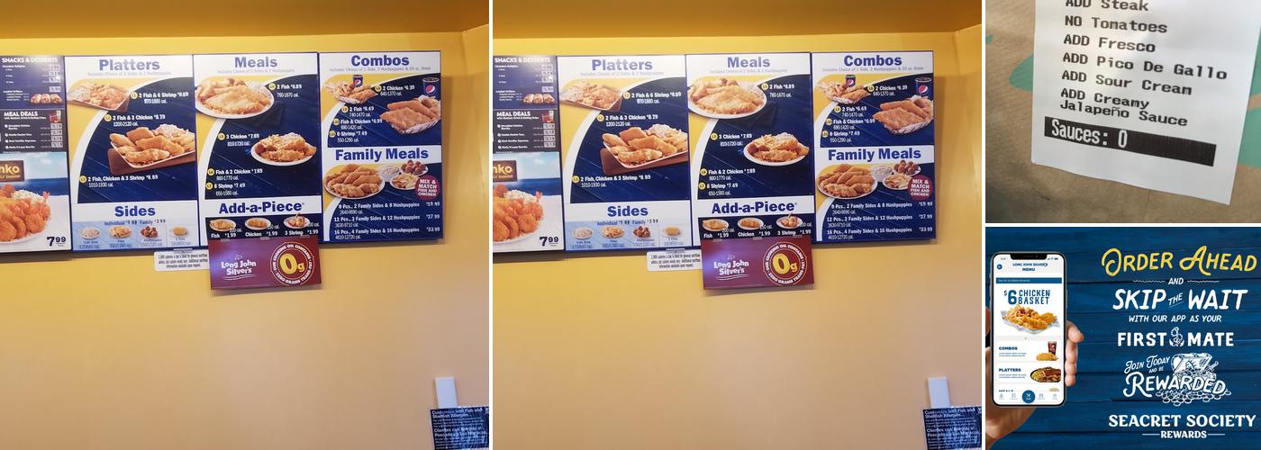 Long John Silver's | Taco Bell Menu