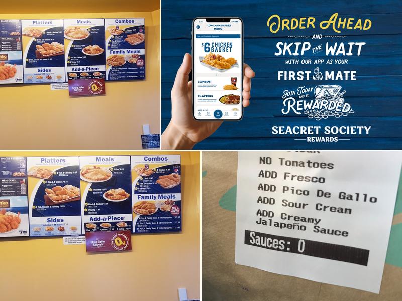 Long John Silver's | Taco Bell Menu