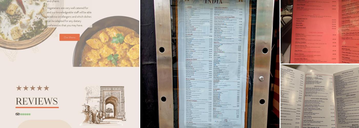 Little India Menu