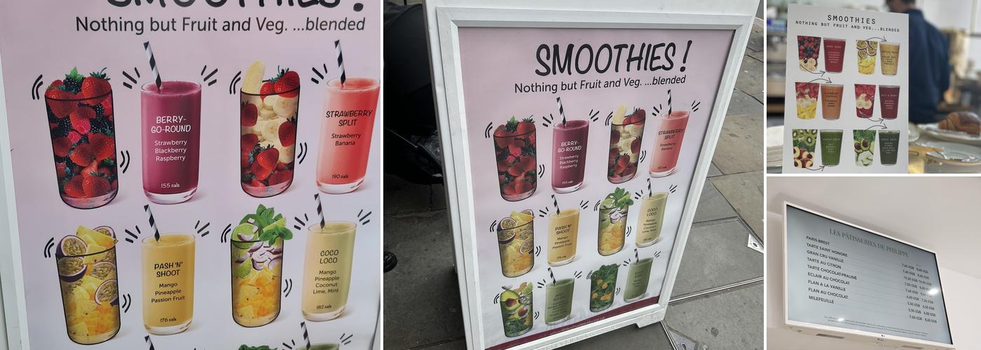 Philippe Conticini - South Kensington Menu