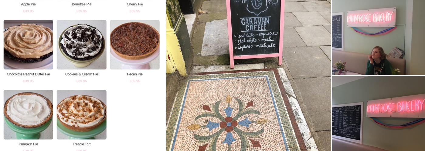 Primrose Bakery Menu