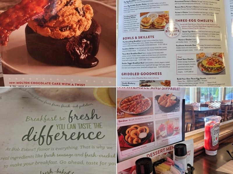 Bob Evans Menu