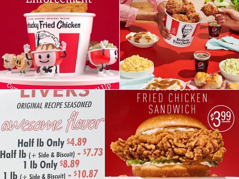 KFC Menu