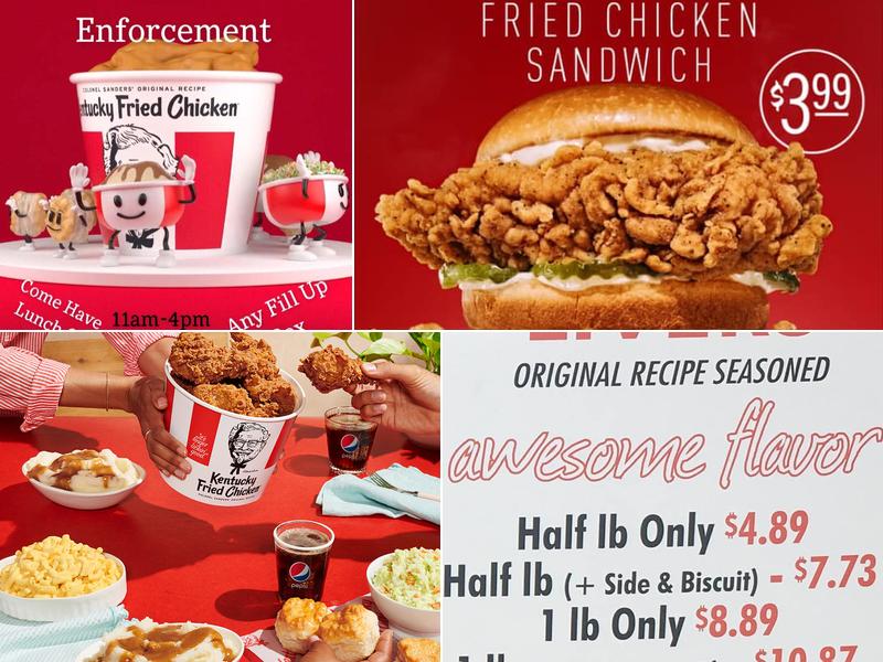 KFC Menu