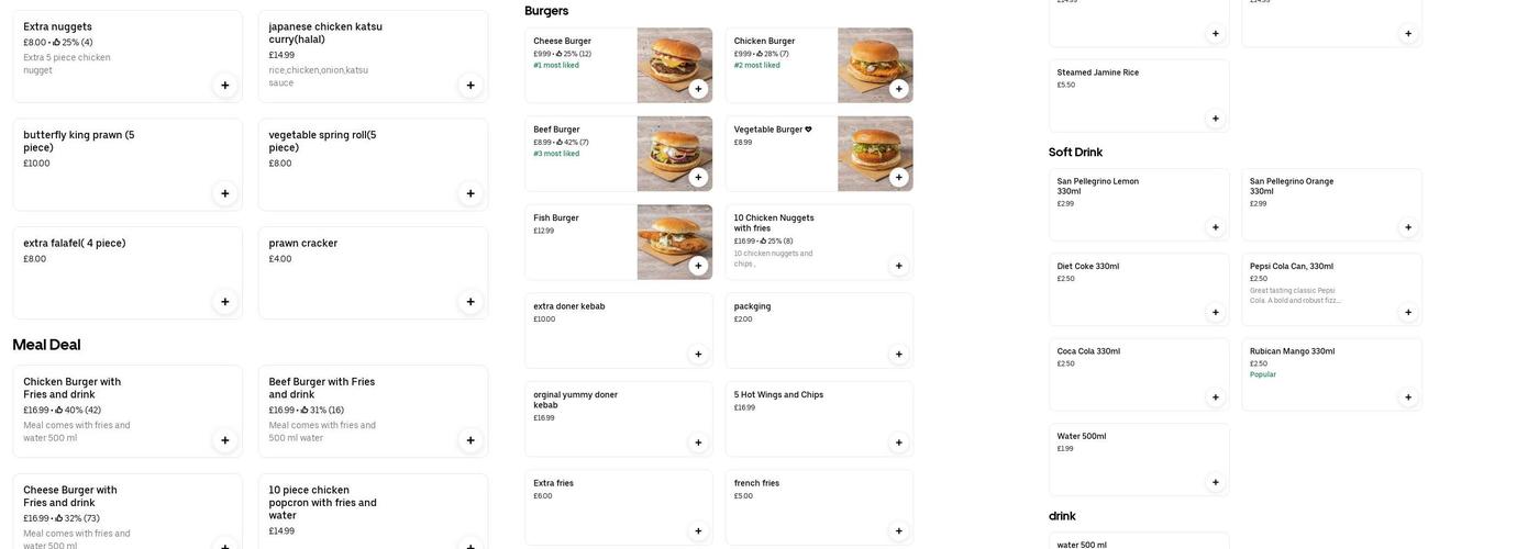 Once Upon A Bite Ltd Menu