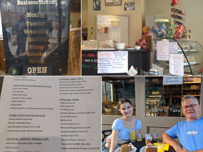 The Coffee Mill Menu