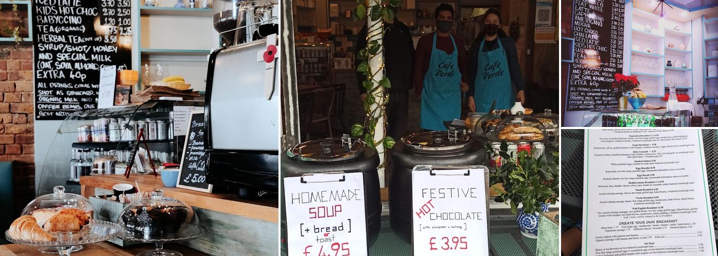 Cafe Verde Teddington Menu