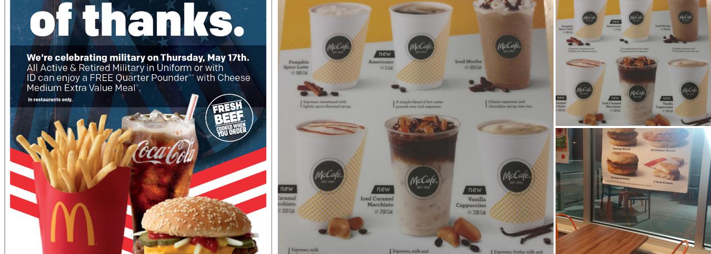 McDonald's Menu