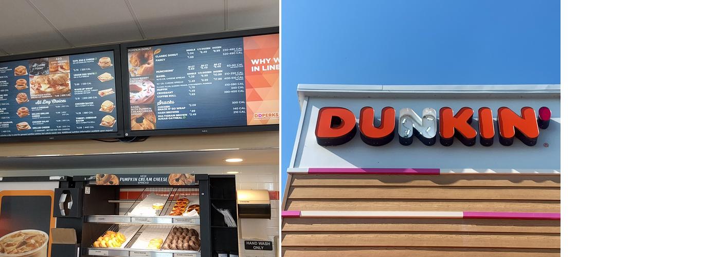 Dunkin' Menu