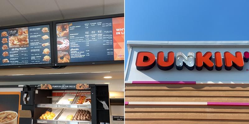 Dunkin' Menu