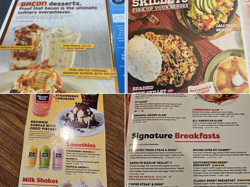 Denny's Menu
