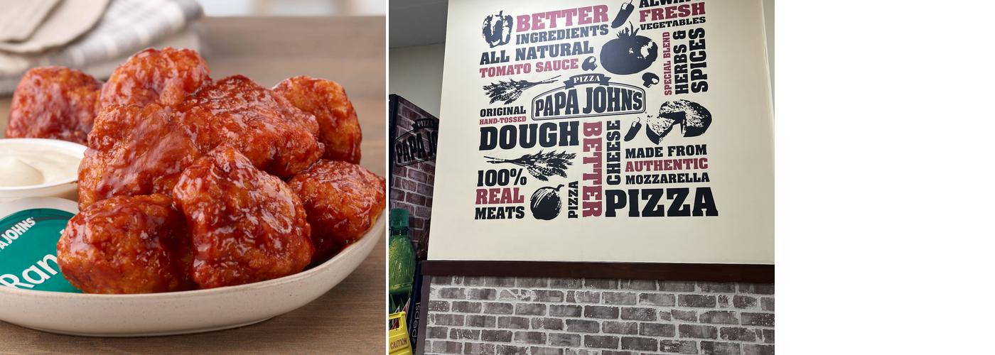 Papa Johns Pizza Menu