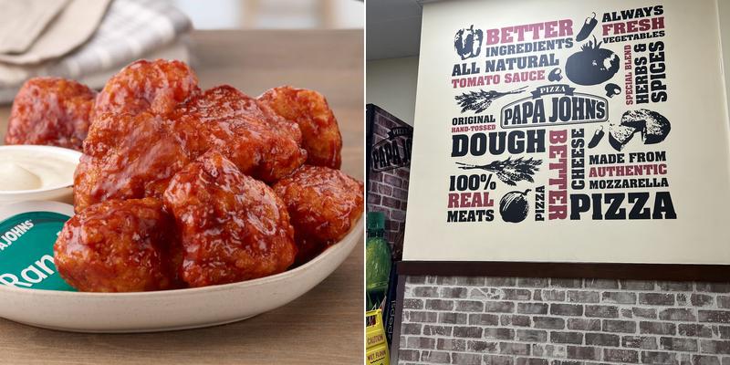 Papa Johns Pizza Menu