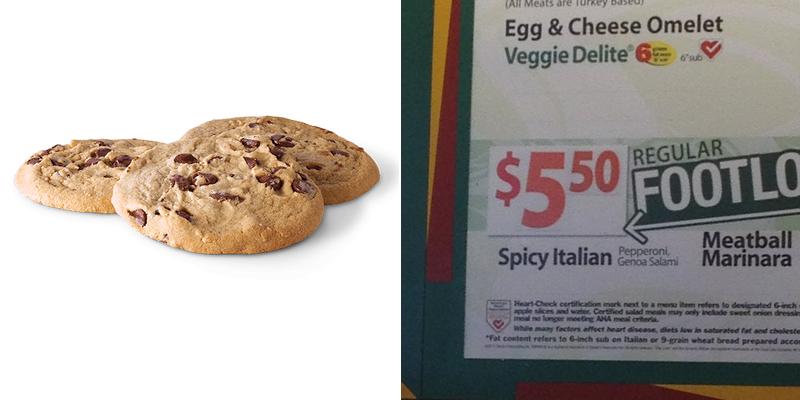 Subway Menu