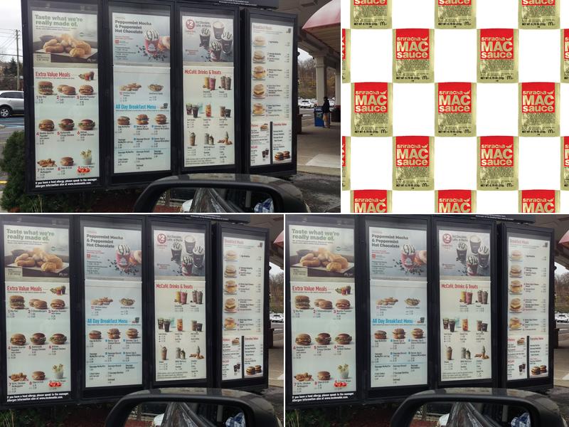 McDonald's Menu