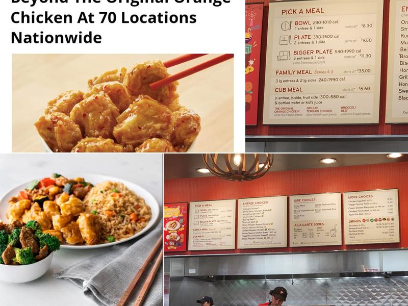 Panda Express Menu