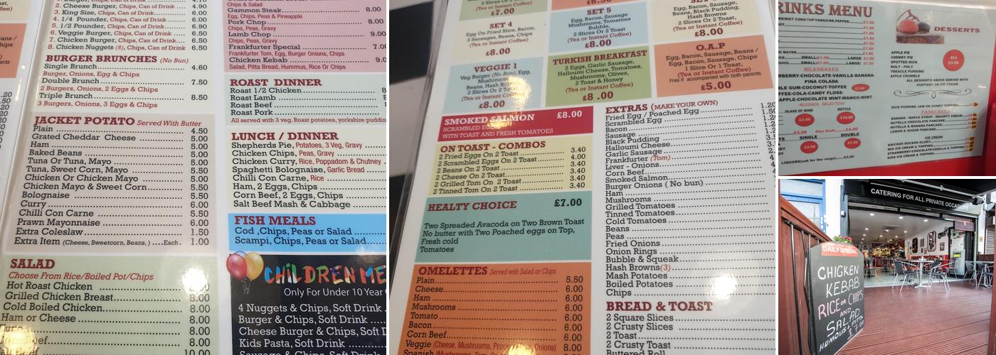 Giggling Sausage Menu